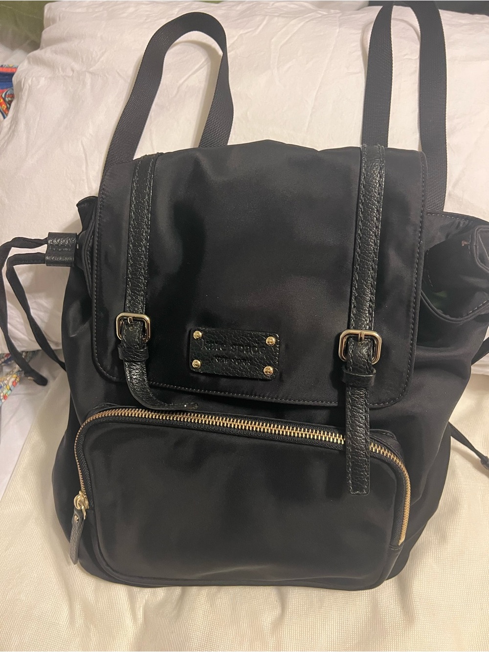 Kate Spade Black Backpack